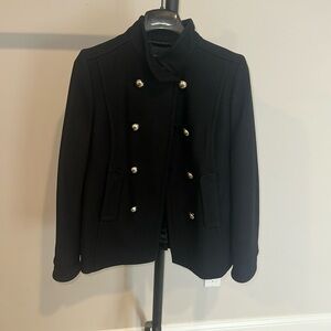 Women’s Banana Republic Black Women’s Peacoat, Black Size Small
